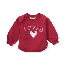 Load image into Gallery viewer, Loved Organic Sweatshirt - Kids + Baby

