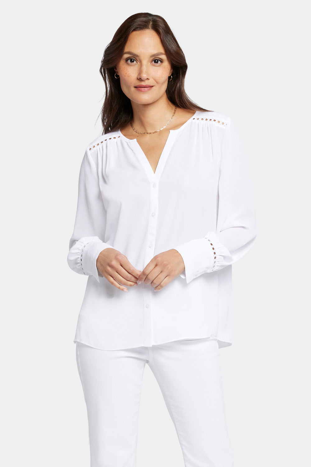 White Liliana Blouse