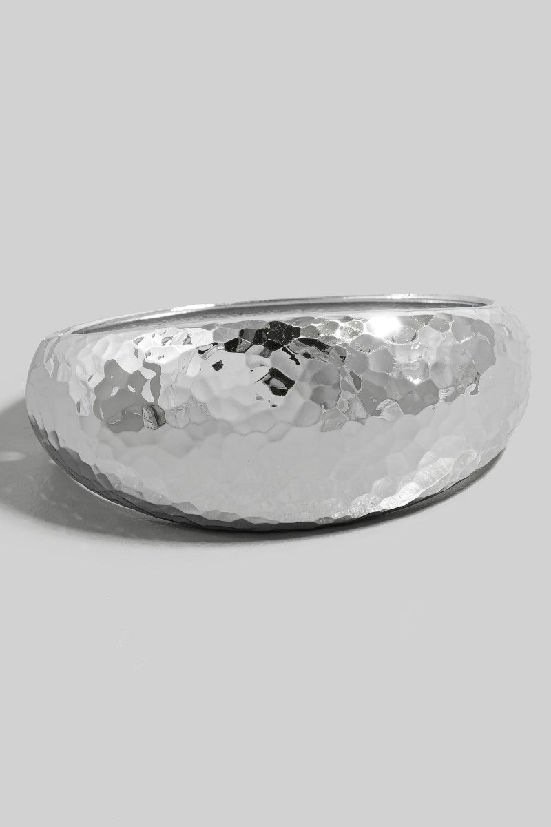 Hammered Bangle Bracelet