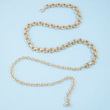 Load image into Gallery viewer, Chunky Gold Link Belt
