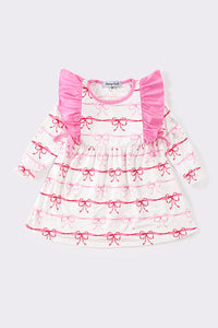 Ruffle Bow Dress - Kids