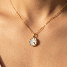 Load image into Gallery viewer, Shell + Sun Charm Necklace
