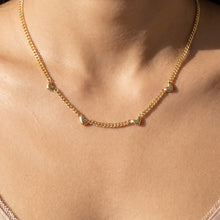 Load image into Gallery viewer, Puffed Heart Charm Necklace
