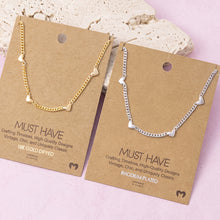 Load image into Gallery viewer, Puffed Heart Charm Necklace

