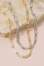 Load image into Gallery viewer, Rectangle Chunky Necklace
