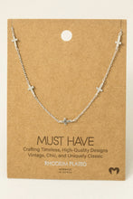 Load image into Gallery viewer, Dainty Cross Charm Necklace
