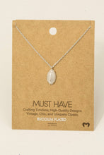 Load image into Gallery viewer, Football Charm Necklace
