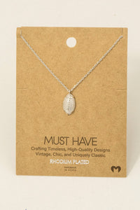 Football Charm Necklace