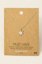 Load image into Gallery viewer, Sun Charm Necklace

