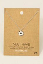 Load image into Gallery viewer, Soccer Charm Necklace
