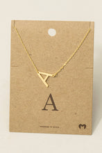Load image into Gallery viewer, Initial Necklace
