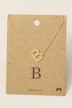 Load image into Gallery viewer, Initial Necklace
