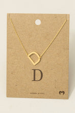 Load image into Gallery viewer, Initial Necklace
