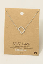 Load image into Gallery viewer, Initial Necklace
