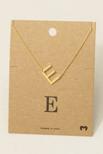 Load image into Gallery viewer, Initial Necklace
