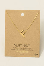 Load image into Gallery viewer, Initial Necklace
