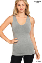 Load image into Gallery viewer, Heather Seamless Tank
