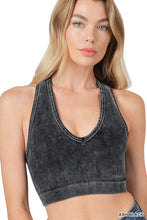 Load image into Gallery viewer, Ash Black Racerback Brami
