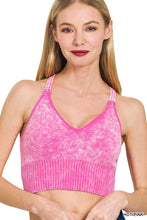 Load image into Gallery viewer, Hot Pink X-Back Brami
