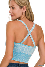 Load image into Gallery viewer, Ice Blue X-Back Brami
