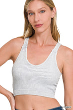 Load image into Gallery viewer, Light Grey V-Neck Brami
