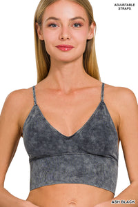 Ash Black Seamless Brami