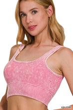 Load image into Gallery viewer, Ash Pink Ribbed Brami
