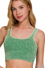 Load image into Gallery viewer, Dark Green Ribbed Brami

