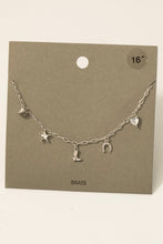 Load image into Gallery viewer, Cowgirl Charm Necklace
