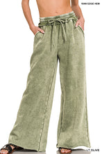Load image into Gallery viewer, Light Olive Palazzo Sweatpants
