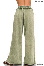 Load image into Gallery viewer, Light Olive Palazzo Sweatpants
