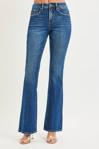 Tara Tummy Control Flare Denim