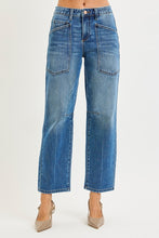 Load image into Gallery viewer, Gina Patch Pocket Barrel Jeans
