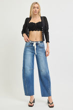Load image into Gallery viewer, Kara Slouchy Tie Barrel Denim 21738
