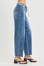 Load image into Gallery viewer, Kara Slouchy Tie Barrel Denim 21738
