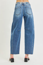 Load image into Gallery viewer, Kara Slouchy Tie Barrel Denim 21738

