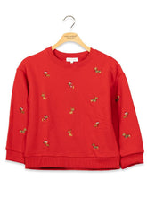 Load image into Gallery viewer, Embroidered Holiday Dog Pullover - Kids
