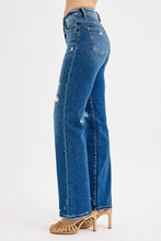 Load image into Gallery viewer, Melanie Wide Leg Distressed Denim
