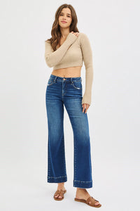 Heidi High Rise Straight Denim