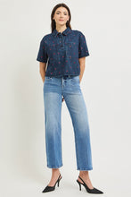 Load image into Gallery viewer, Krista Straight Crease Line Denim
