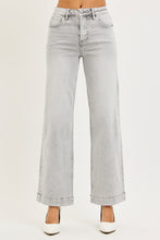 Load image into Gallery viewer, Risen Esme Grey Wide Denim - Plus
