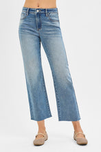 Load image into Gallery viewer, Taylor Straight Crop Rhinestone Jeans
