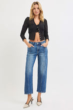 Load image into Gallery viewer, Risen Amy Side Seam Crop Denim
