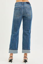 Load image into Gallery viewer, Risen Emma Cuffed Straight Denim
