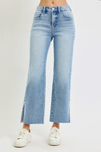 Load image into Gallery viewer, Macie Light Bow Crop Denim 21867
