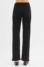 Load image into Gallery viewer, Risen Riley Black Wide Leg Denim
