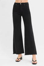 Load image into Gallery viewer, Crystal Black Tummy Wide Denim 21229
