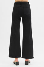 Load image into Gallery viewer, Crystal Black Tummy Wide Denim 21229
