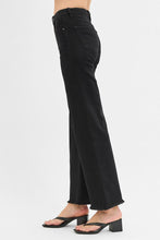 Load image into Gallery viewer, Crystal Black Tummy Wide Denim - Plus
