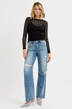 Load image into Gallery viewer, Maya Mid Rise Wide Leg Denim
